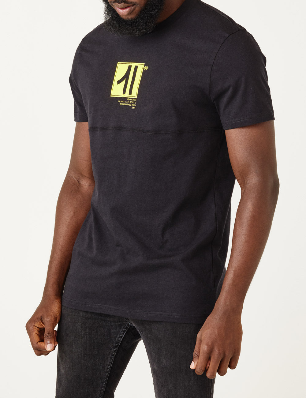 REGULAR TEE WITH CHEST PANEL
